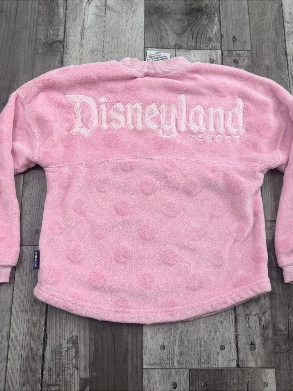 Disney Piglet Pink Spirit Jersey Sherpa Fleece Fuzzy Youth Girls FLAW Disneyland
